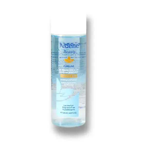 Arden two-phase eye and lip makeup remover, volume 120 ml محلول پاک کننده دو فازی آرایش چشم و لب آردن حجم 120 میلی لیتر