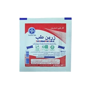 گاز استریل زرین طب بسته 10 عددی