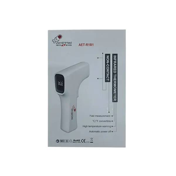 ZenithMed Non-Contact Digital Thermometer Gun Model AET-R1B1 تب سنج دیجیتال غیر تماسی تفنگی زنیت مد ZenithMed مدل AET-R1B1