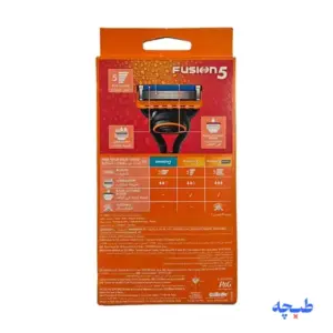 ژیلت دستگاه فیوژن Fusion 5 با دو یدک (اصل) برند ژیلت Gillette-2