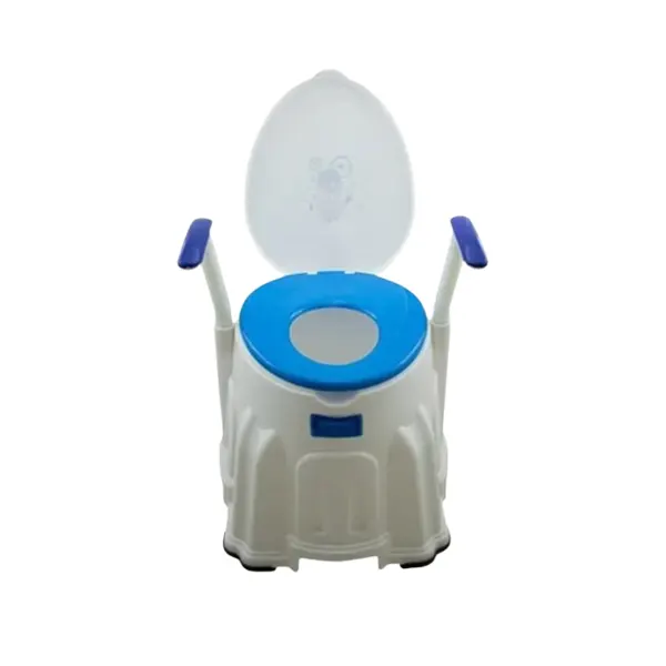 Desert plastic two-door furnished toilet seat صندلی توالت مبله پلاستیکی دو درب صحرا