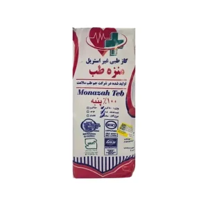 گاز طبی غیر استریل 400 گرمی منزه طب
