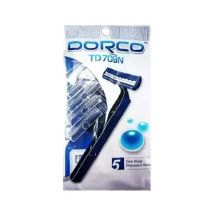 ژیلت دو لبه 5 عددی TD709N (اصل) دورکو dorco