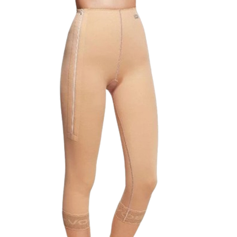 3006z-voe گن بعد از جراحی لیپوماتیک شلواری تا زیر زانو (زیپ دار) ووئه VOE کد 3006z - Image 1