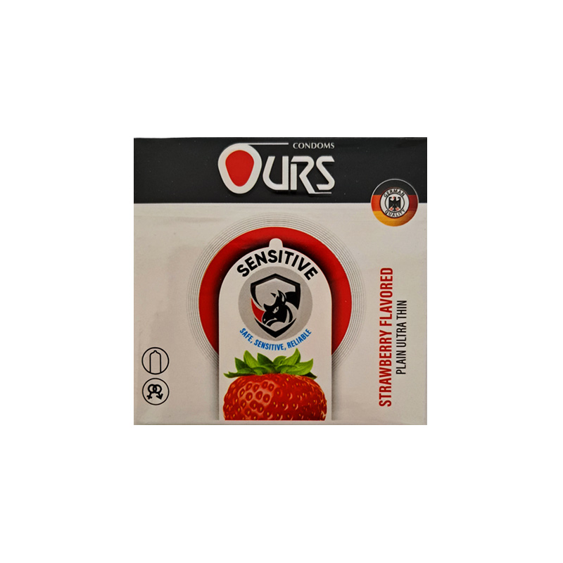 SENSITIVE-اورز-بسته-سه-عددی-1 کاندوم تاخیری اورس Ours SENSITIVE بسته سه عددی - Image 1