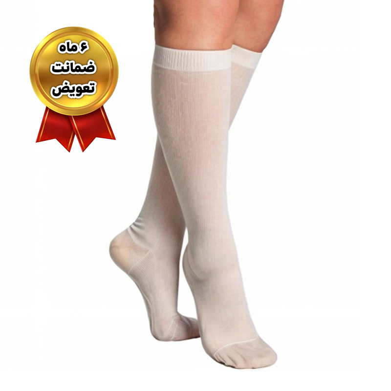 ad-ضد-امبولی-ض جوراب ضد آمبولی مدل AD (کف پا تا پایین زانو) برند سگال مد - Image 1