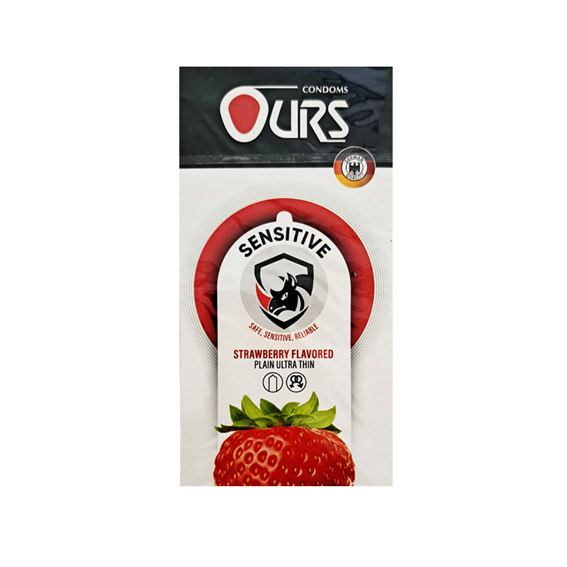 تاخیری-اورس-Ours-SENSITIVE-بسته-12-عددی کاندوم تاخیری اورس Ours SENSITIVE بسته 12 عددی - Image 1