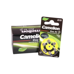 باتری سمعک کملیون Camelion مدل A10 بسته 6 عددی-2