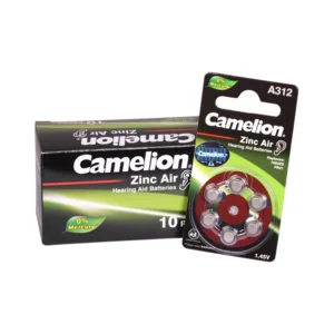 باتری سمعک کملیون Camelion مدل A312 بسته 6 عددی-2