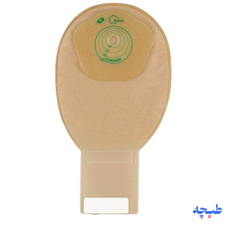 4620115.jpg کیسه یک تکه کلستومی فلکسیما اکتیو ته باز گیره دار صاف مات کد 4620115 بی بران - Image 1