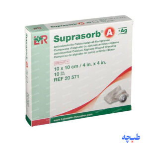 پانسمان آلژینات نقره دار سوپرازورب A ای جی لوهمن روشه