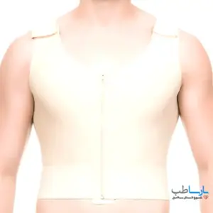 گن مردانه جلیقه ای بعد از عمل جراحی ژنیکوماستی آقایان MG03-SH-1