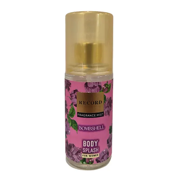 RECORD Women's Body Splash, 'Bombshell' Model, 150 ml بادی اسپلش زنانه رکورد RECORD مدل BOMBSHELL حجم 150 میلی لیتر