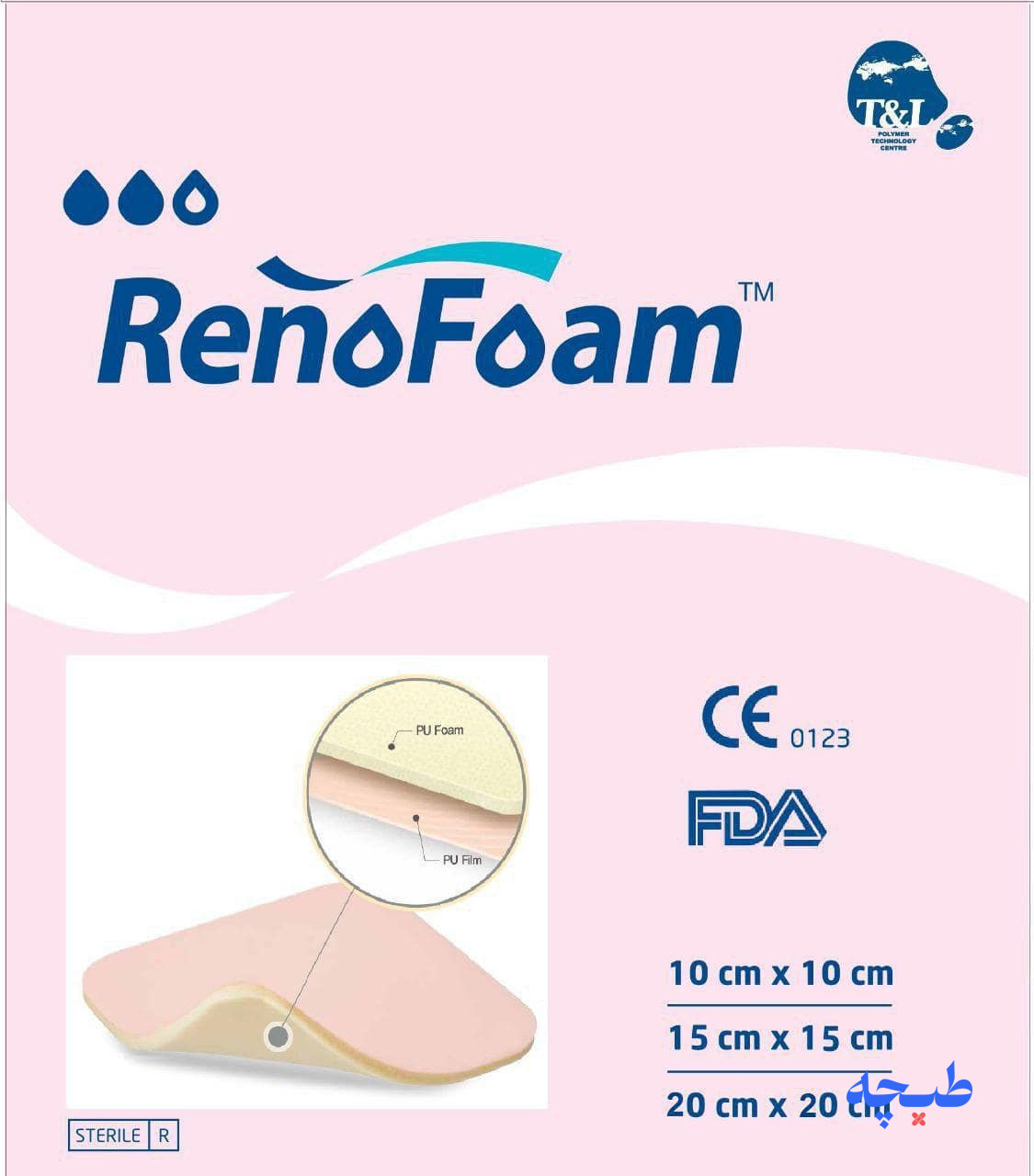 RenoFoam-poster-min.jpg پانسمان فوم پلی اورتان بدون چسب رنوفوم تی اند ال