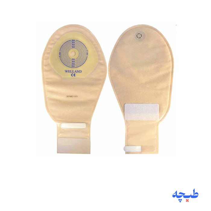 XPLD535.jpg کیسه یک تکه ته باز برش خورده مات وللند - Image 1