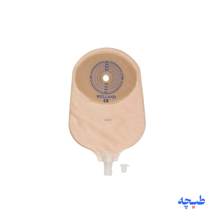 XPUR513-1.jpg کیسه یک تکه شیردار یوروستومی مات وللند XPUR513 - Image 1