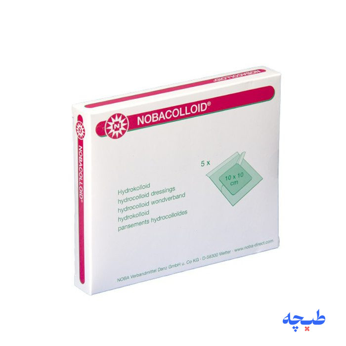 nobaclloid-0-minبلریبل.jpg پانسمان هیدروکلوئید استریل نوباکلوئید نوبا - Image 1