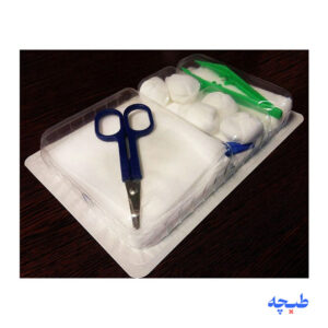 ست پانسمان استریل با قیچی