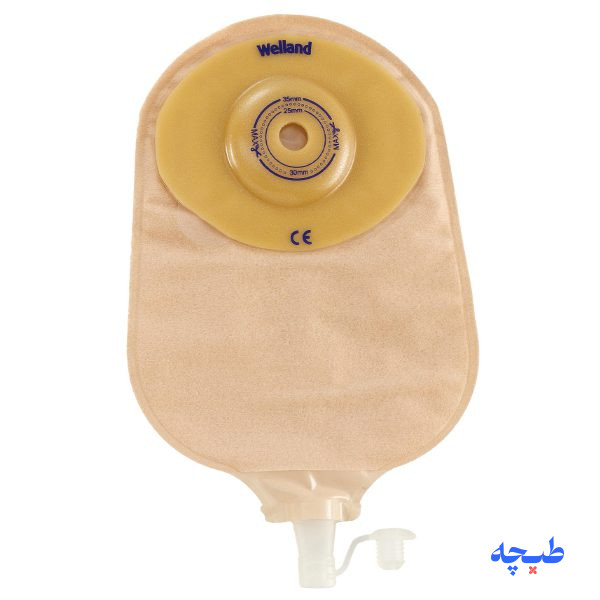 welland-xpnul513.jpg کیسه یک تکه شیردار مات کانوکس یوروستومی وللند XPNUL513 - Image 1