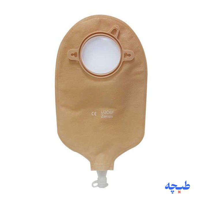 zensivebagلففلقفق.jpg كيسه دو تكه يوروستومى شيردار شفاف ZENSIV آکس مد - Image 1