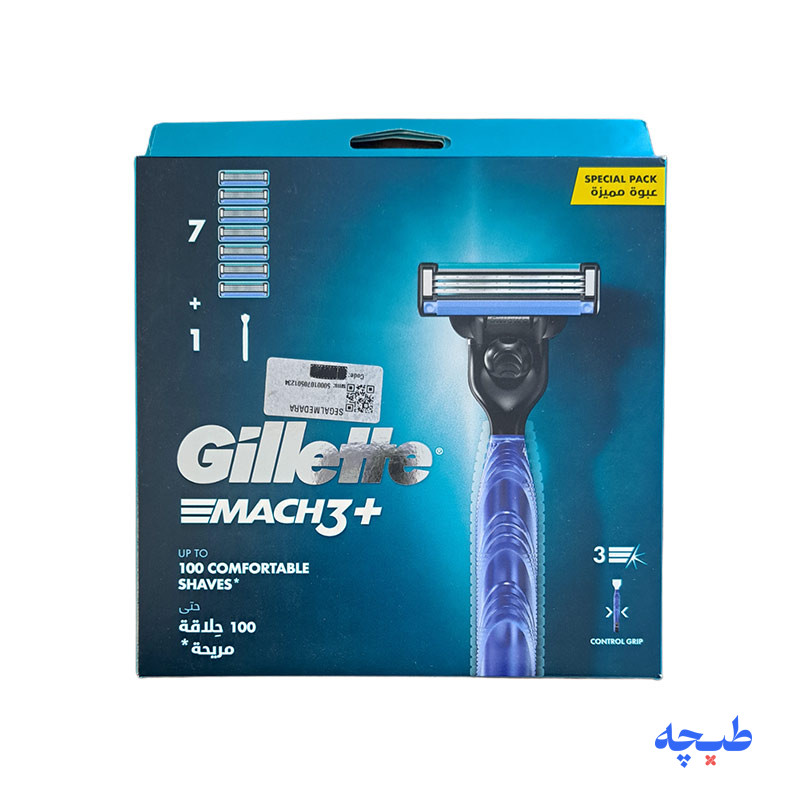 -مچ-تری-Mach3-با-7-یدک-برند-ژیلت-Gillette.jpg ژیلت دستگاه مچ تری Mach3 با 7 یدک (اصل) برند ژیلت Gillette - Image 1