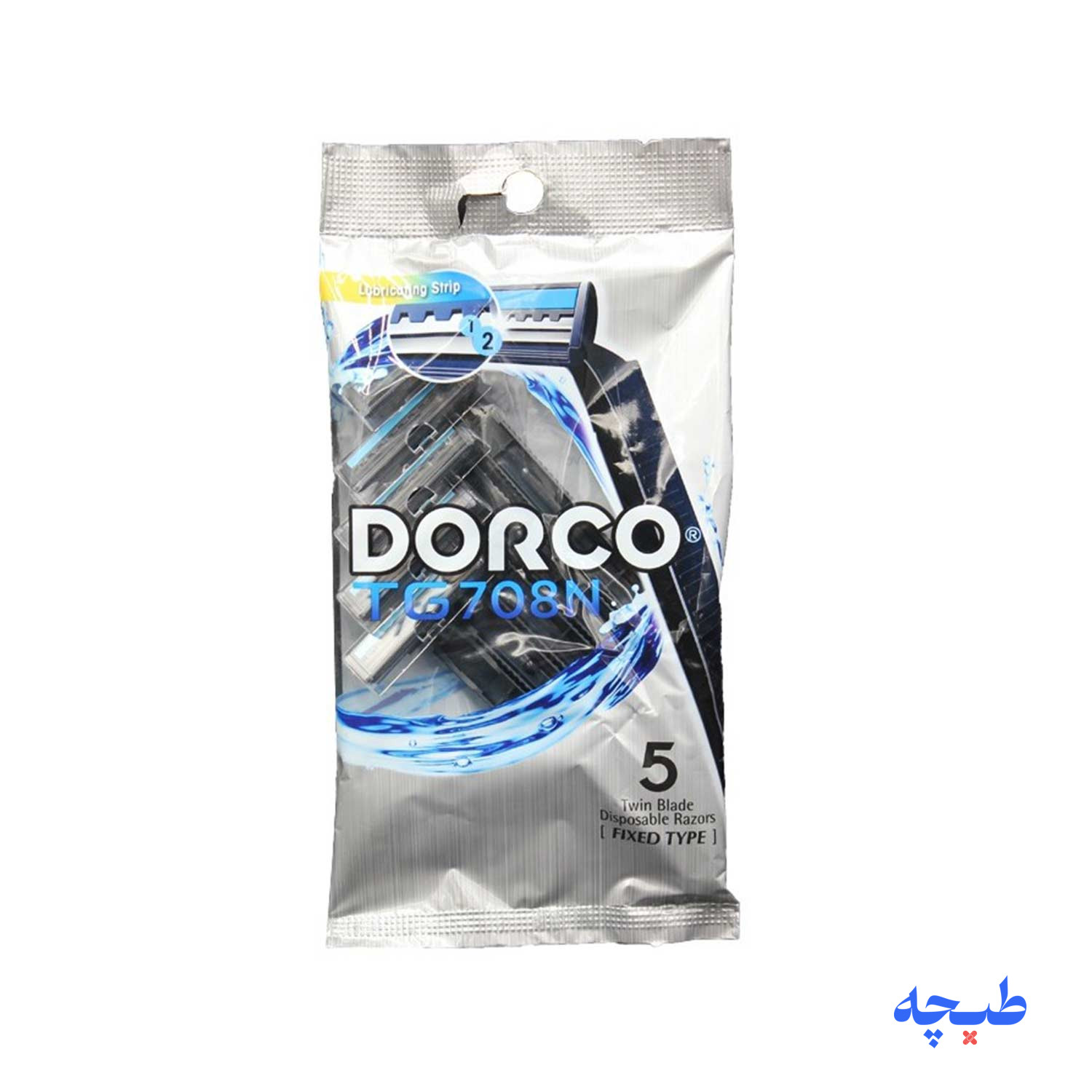 -صابون-دار-دولبه-5-عددی-مدل-TG708N.jpg ژیلت دورکو صابون دار دولبه 5 عددی مدل TG708N (اصل) dorco - Image 1