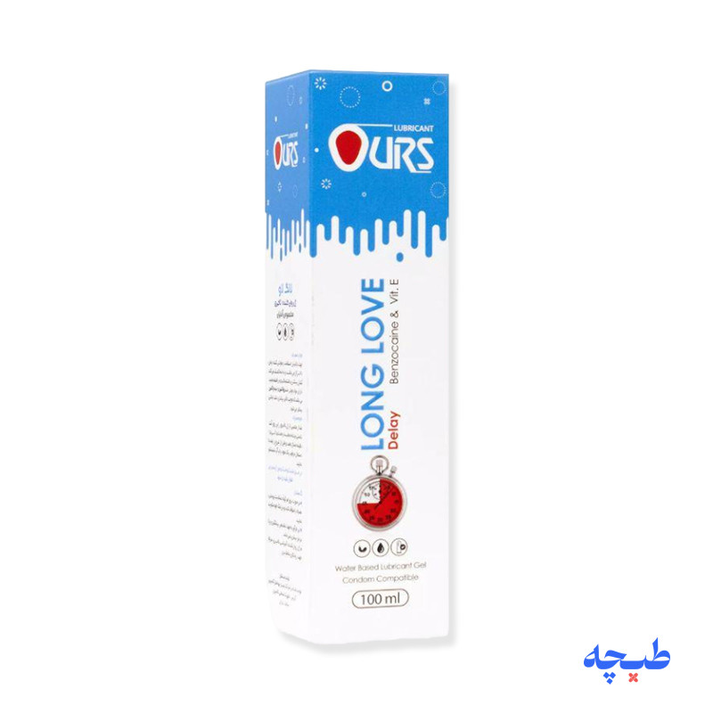 -کننده-تاخیری-لانگ-لاو-اورز.jpg ژل لوبریکانت روان کننده تاخیری لانگ لاو اورس Ours Long Love - Image 1
