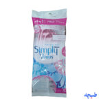 ژیلت سه لبه ونوس مدل Simply Venus بسته 5 عددی (اصل) Gillette