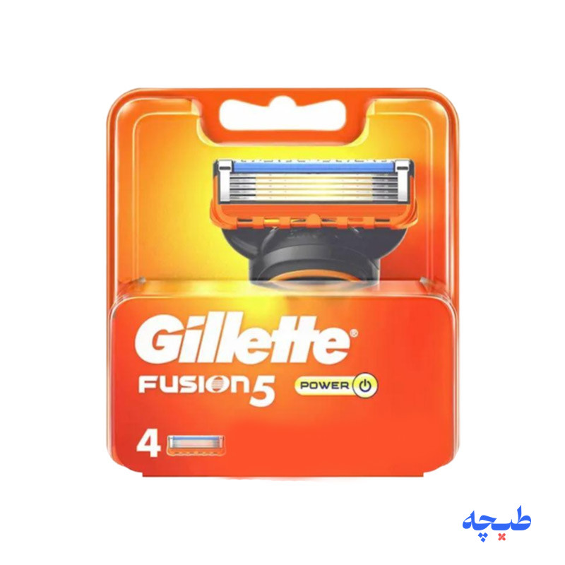 -4-عددی-Fusion-Power-5.jpg تیغ یدک ژیلت فیوژن پاور 5 مدل Fusion power 5 بسته 4 عددی (اصل) برند Gillette - Image 1