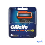 تیغ یدک ژیلت فیوژن پروگلاید پاور بسته 4 عددی (اصل) برند Gillette - Image 2