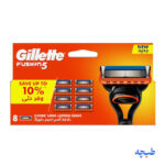 تیغ یدک ژیلت فیوژن 5 مدل Fusion 5 بسته 8 عددی (اصل) برند Gillette